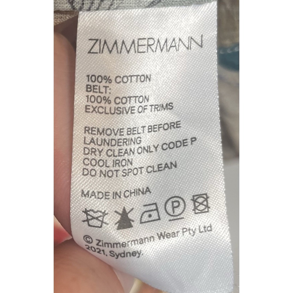 Zimmerman Multi-Colored Patchwork Printed Dress W… - image 3